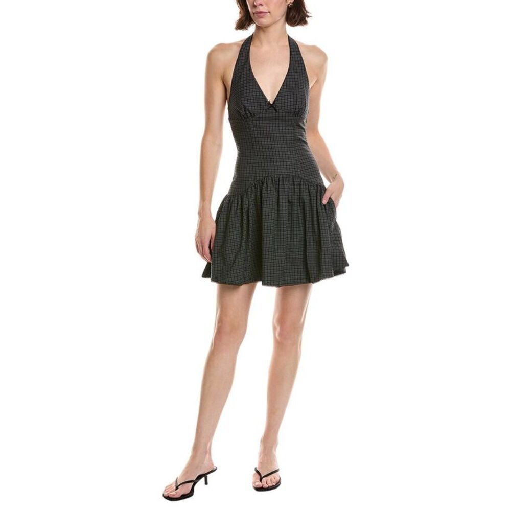 Nia Womens Ollie Mini Dress, Black
